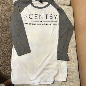 Scentsy consultant baseball quarter sleeve tshirt